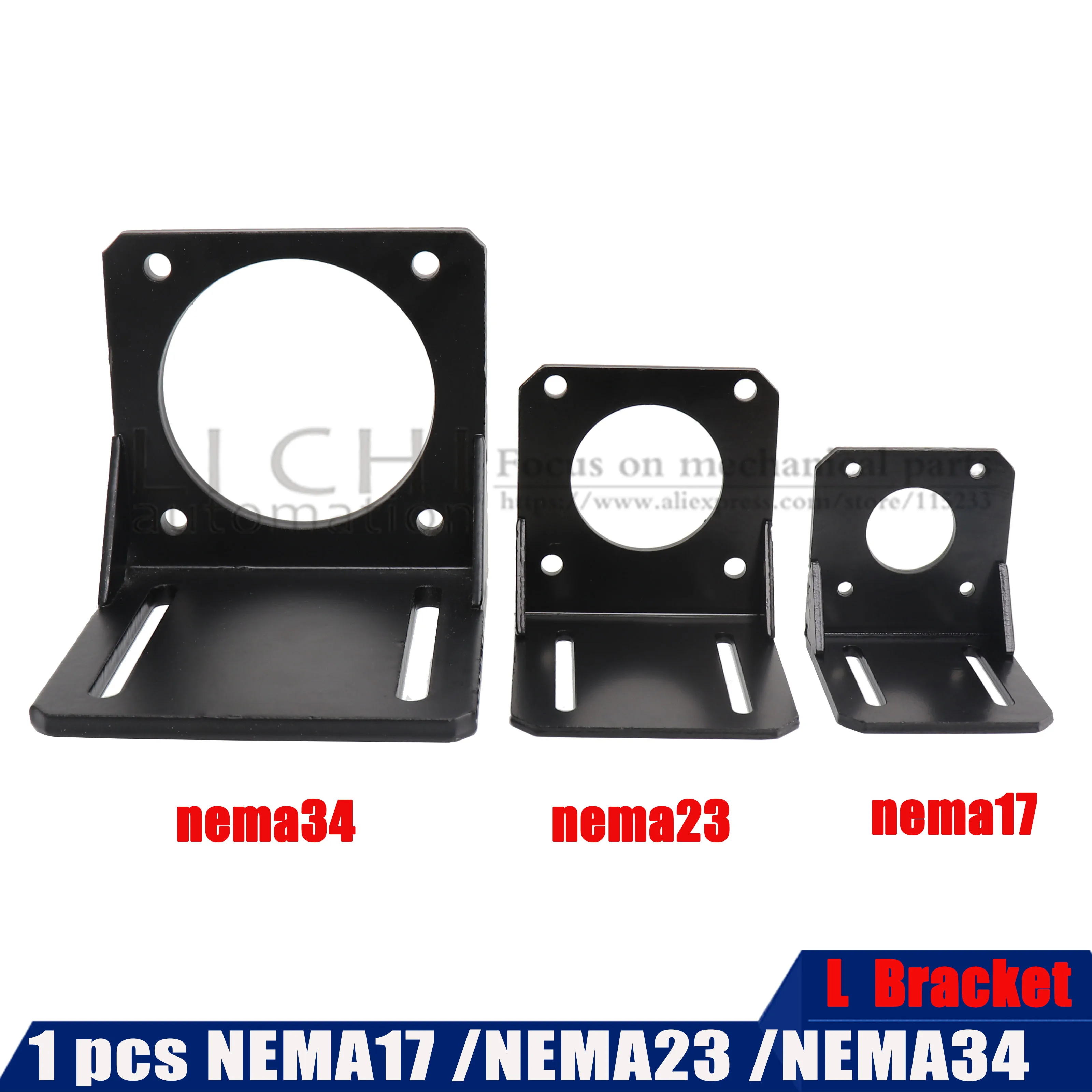 Монтажный кронштейн NEMA 17 23 NEMA34 тактовый шаговый двигатель|Кронштейны| |