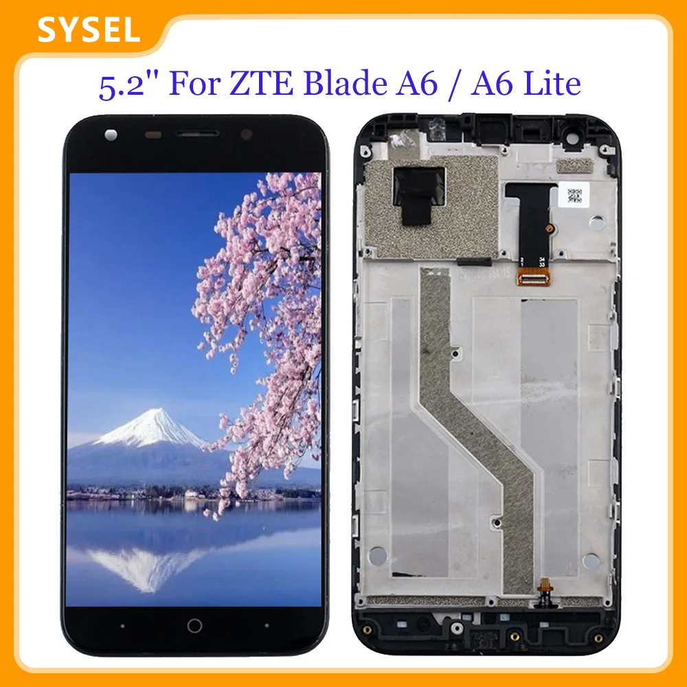 5 2 ''для ZTE лезвие A6 / Lite ЖК-дисплей Дисплей и инструмент для ремонта сенсорного