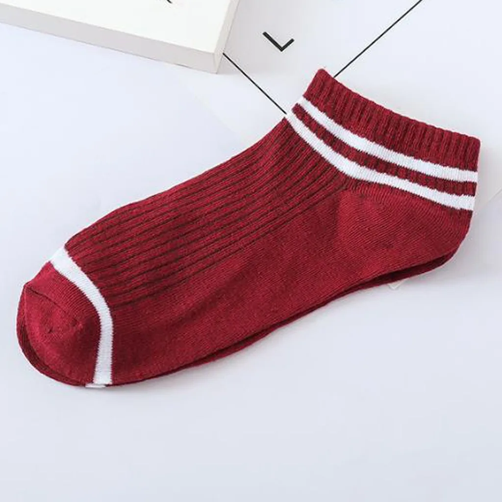 Модные носки унисекс в полоску для скейтборда удобные хлопковые свободные