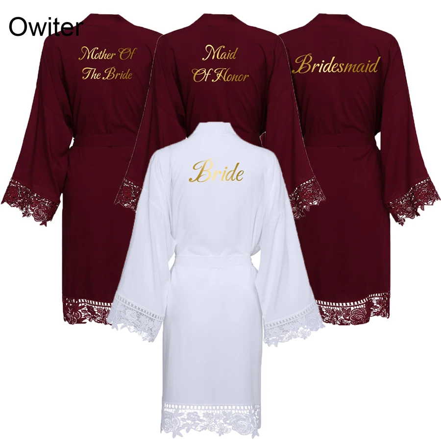 Оберточное хлопковое кружевное платье бордового цвета женское для невесты