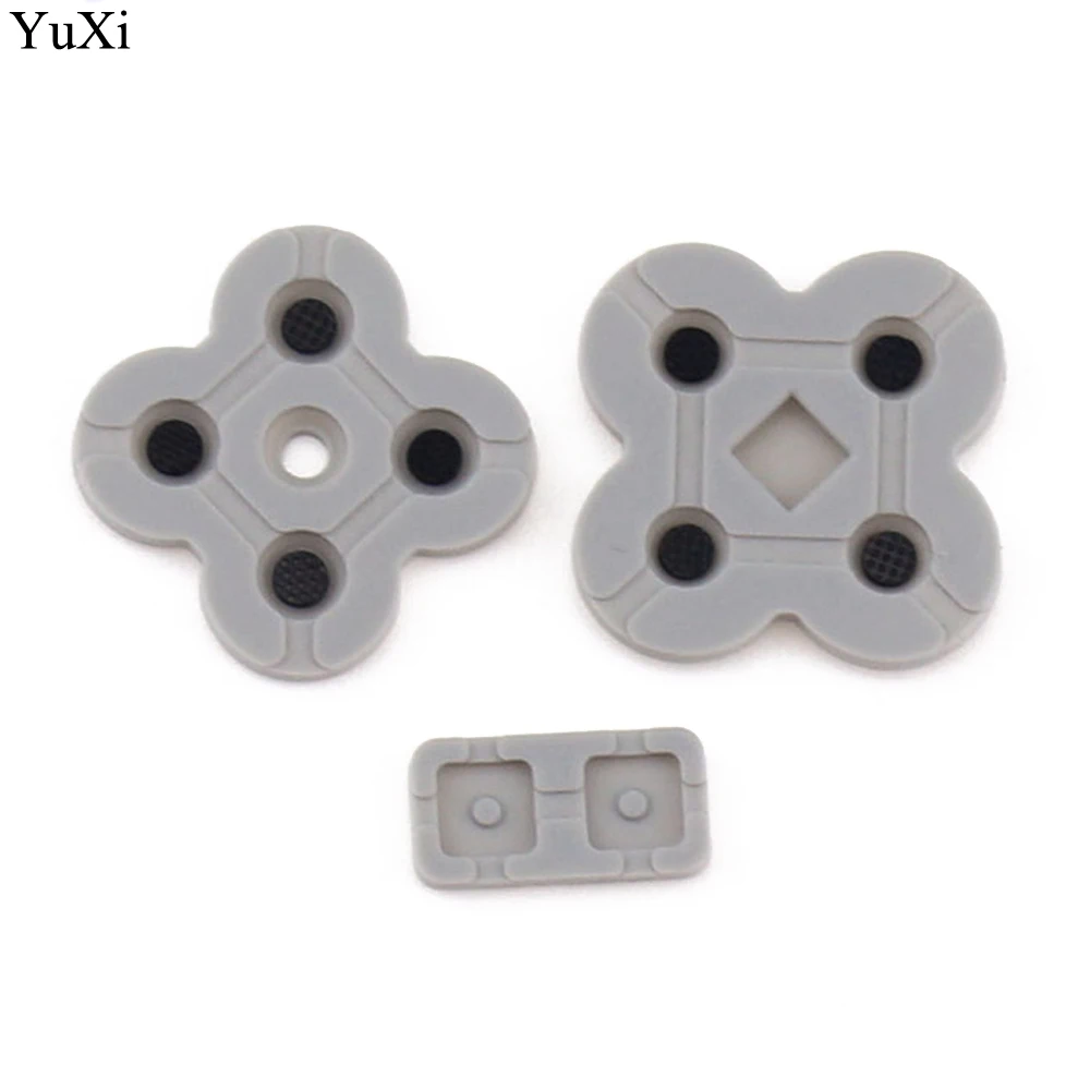 

YuXi 10set / lot conducting rubber silicone D-pad pad L R left right keypad For NDSL/DSL/Nintendo DS Lite Controller button pad