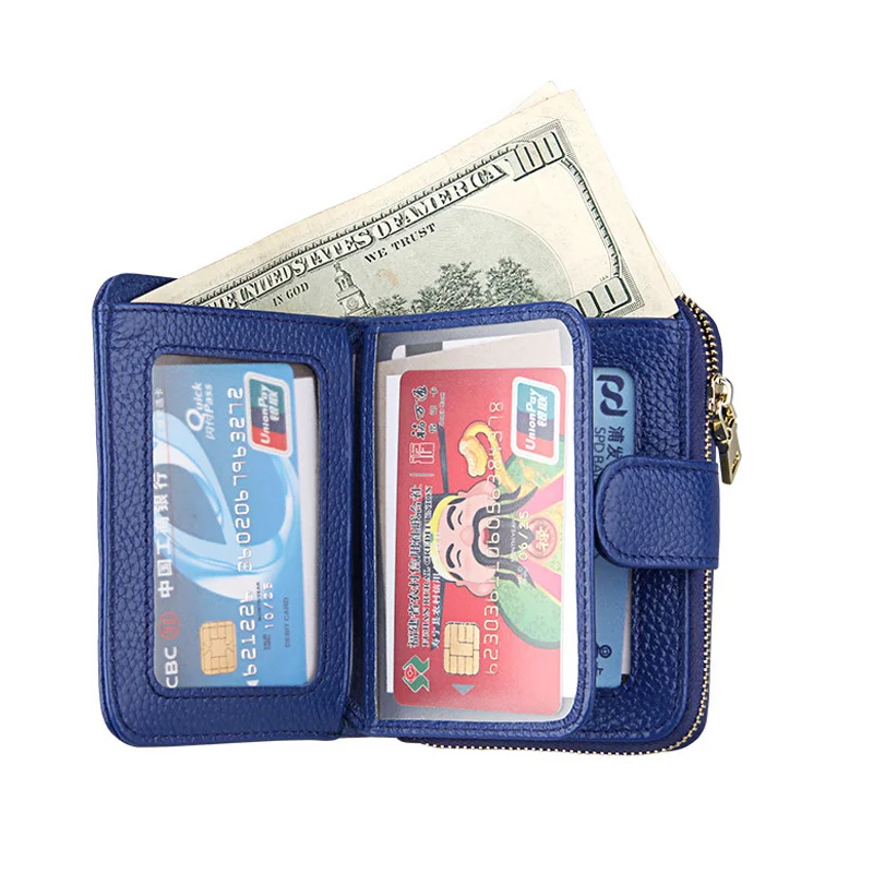 Хит! Женский кошелек из воловьей кожи кошельки для банковских карт портмоне