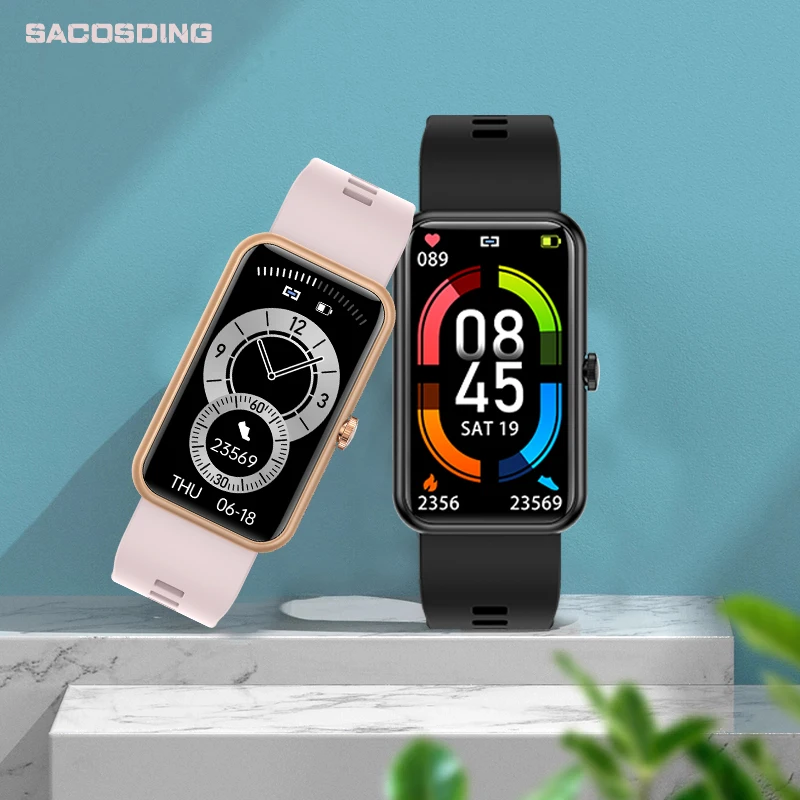 

IP68 Waterproof Fashion Comfortable smartwatch Women Full Touch Screen Heart Rate Monitor Sports Fitness Tracker SmartWatch Men