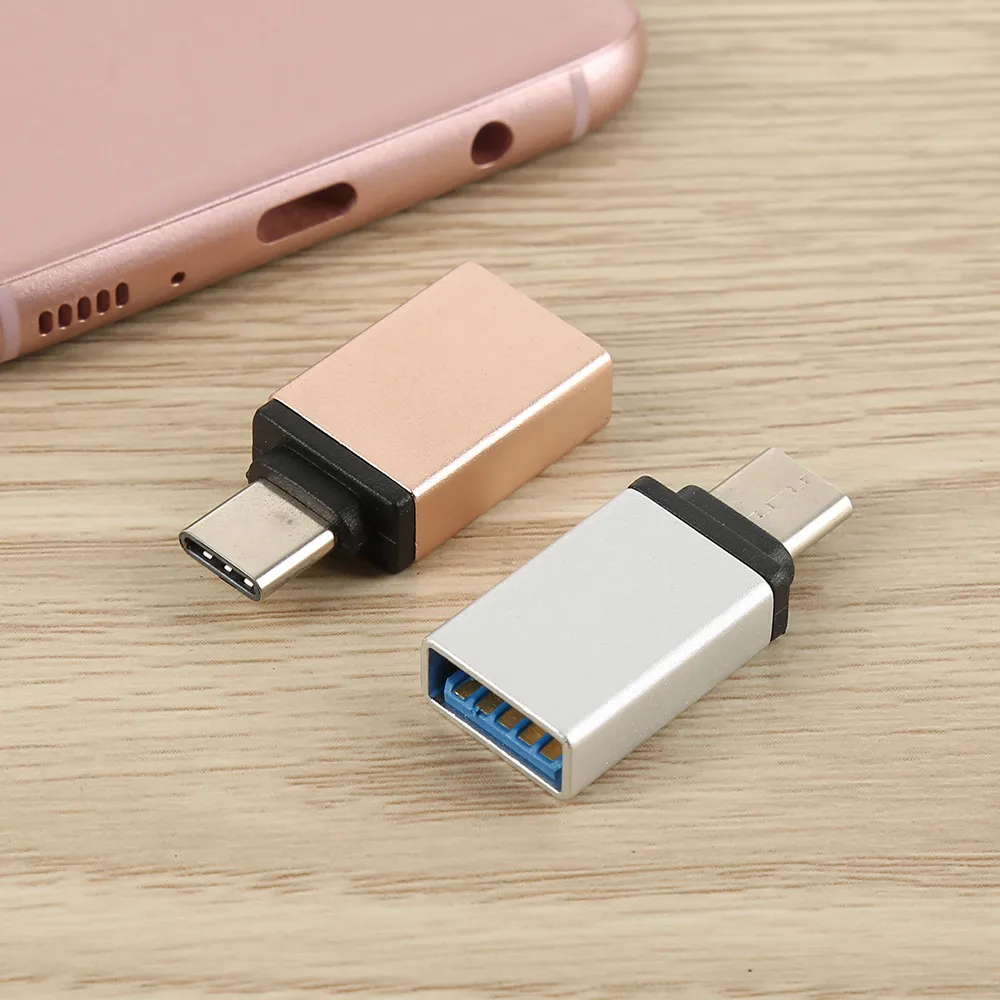 Высокое качество алюминиевый сплав USB-C type C Мужской USB 3,0 Женский OTG Синхронизация данных для Macbook и ПК компьютер и ноутбук