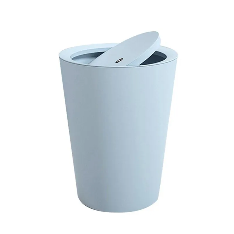 

Banheiro lixo bin swing-tampa superior escritorio pode lixo de papel de lixo de plastico bin moderno para banheiro quarto sala d