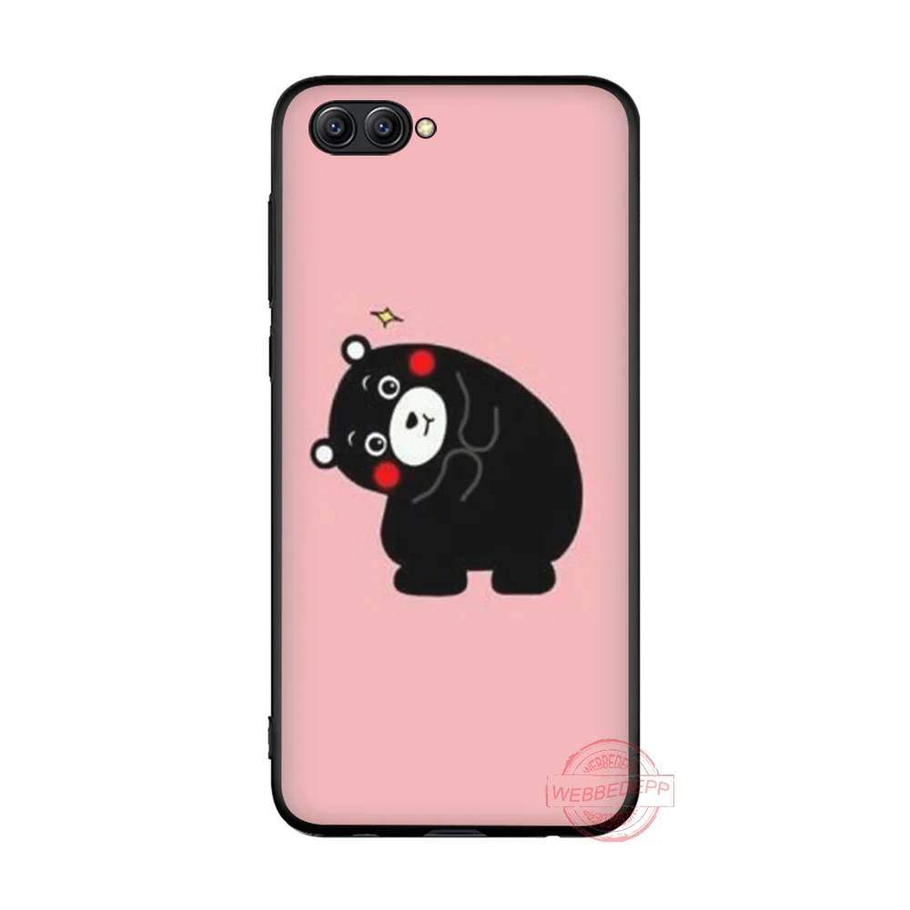 WEBBEDEPP под названием Kumamon модные чехлы для мобильного телефона из мягкого силикона