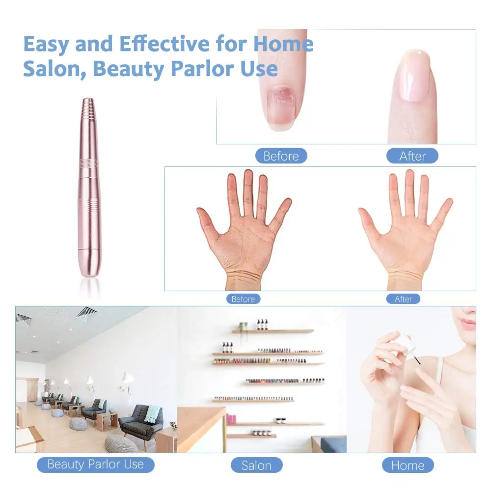 

Electric Nail Drill Set USB Powered Professional Acrylic Nail File Machine 20000RPM Gel Nails Efile Manicure Pedicure Polishing