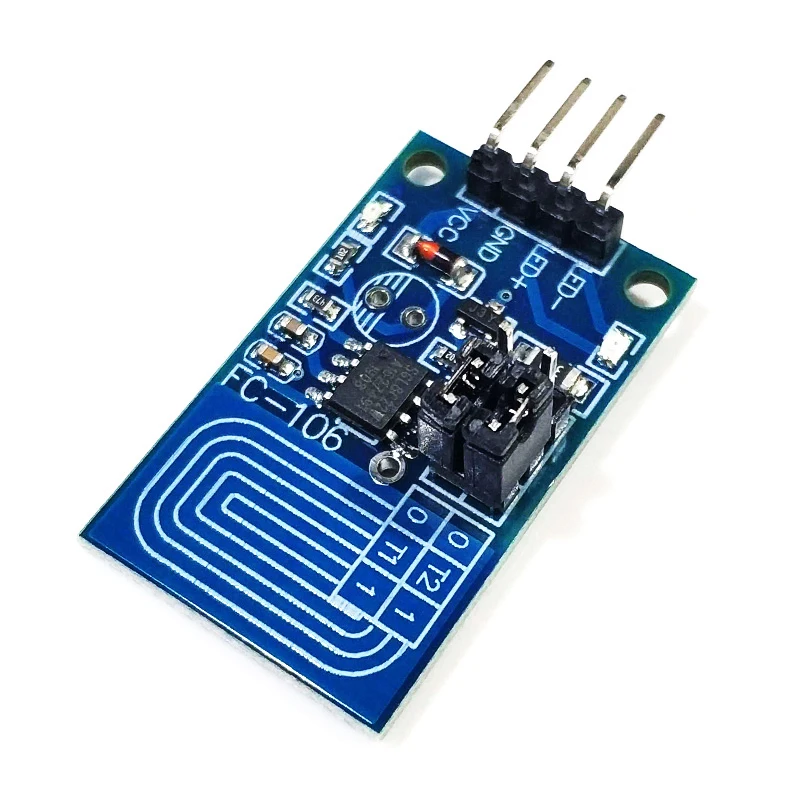 Smart Electronics Capacitive touch dimmer Constant pressure stepless dimming PWM control panel type LED switch module | Электронные