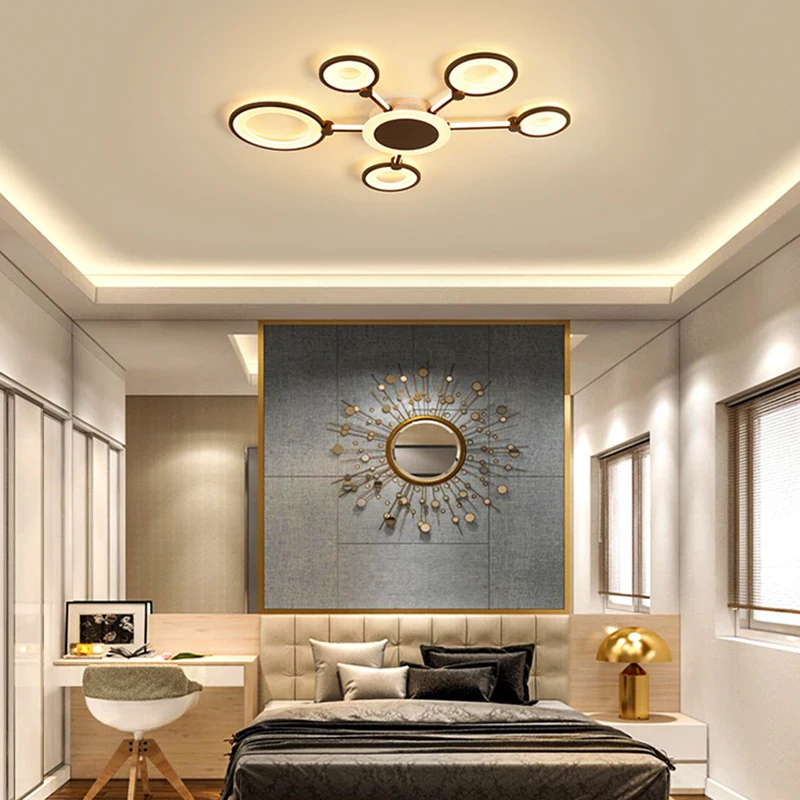 Потолочные светильники для спальни светодиодное освещение столовой домашнее