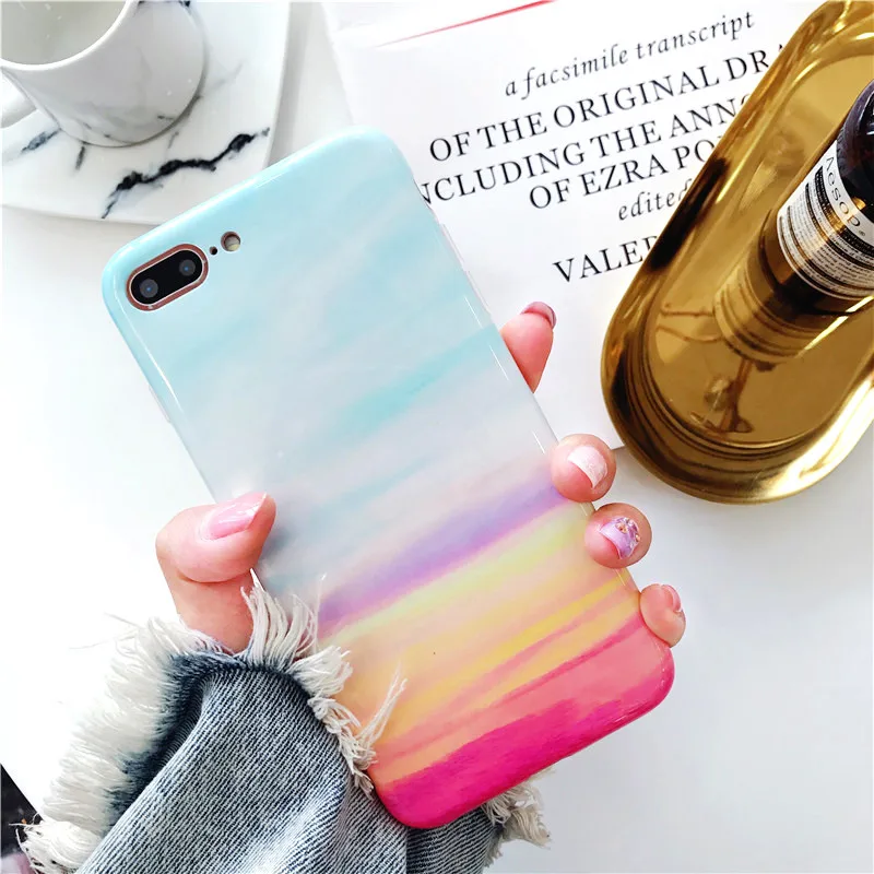 P20 Lite мраморный чехол для телефона на Coque huawei s Глянцевая Мягкая силиконовая