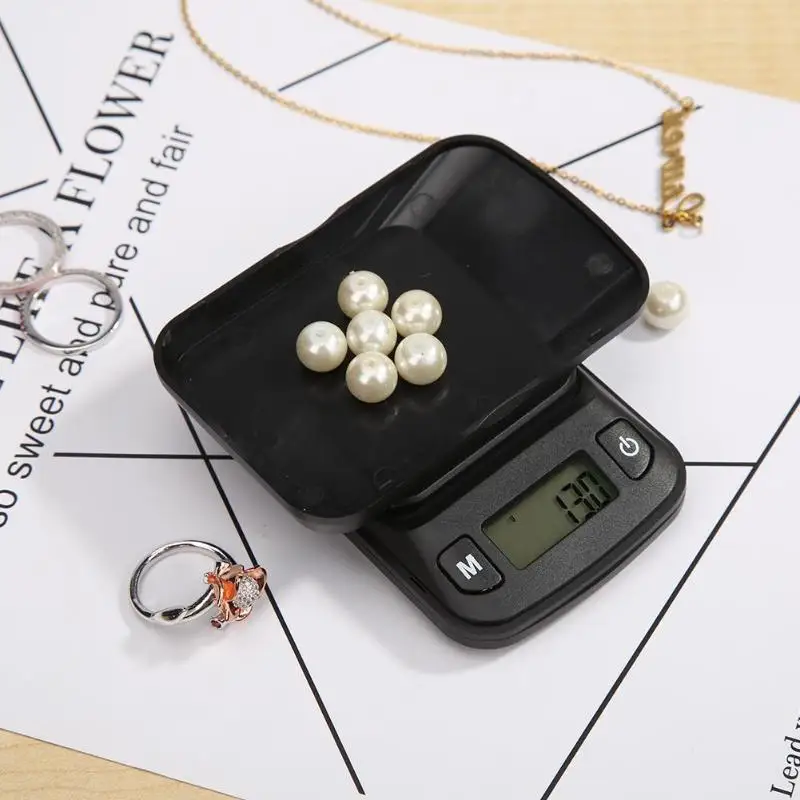 1 шт. Цифровые портативные пальмовые ювелирные карманные цифровые весы