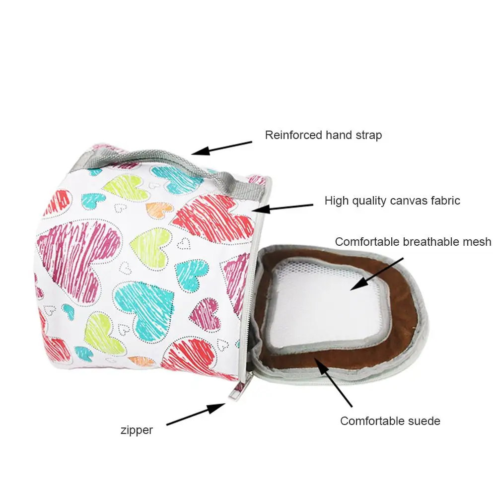 Маленькая переноска для хомяков Удобная дышащая сумка переноски хомяк Тоторо