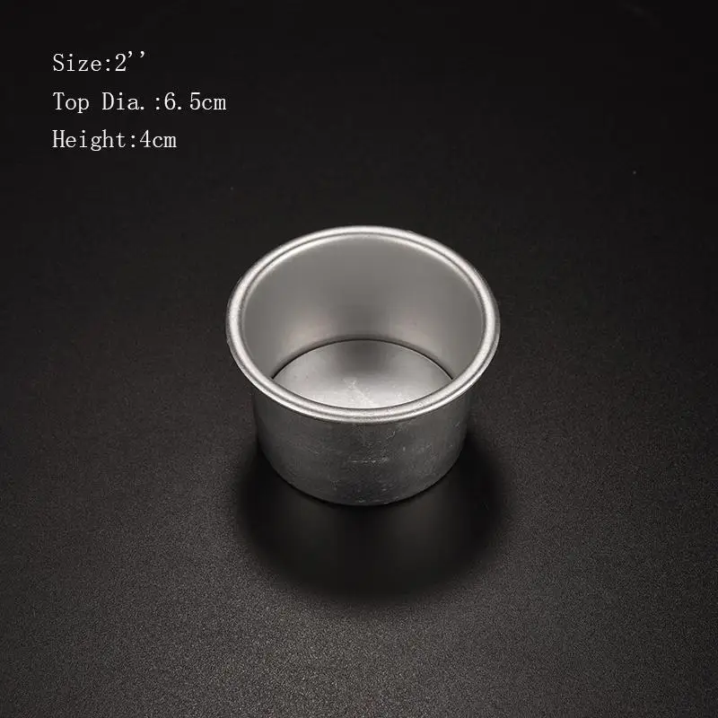 

8 Sizes Nonstick Bottom Pan Bakeware Round Cake Baking Mould 2 4 5 6 7 8 9 10 inch New Aluminum Alloy Cake Mold One for sale