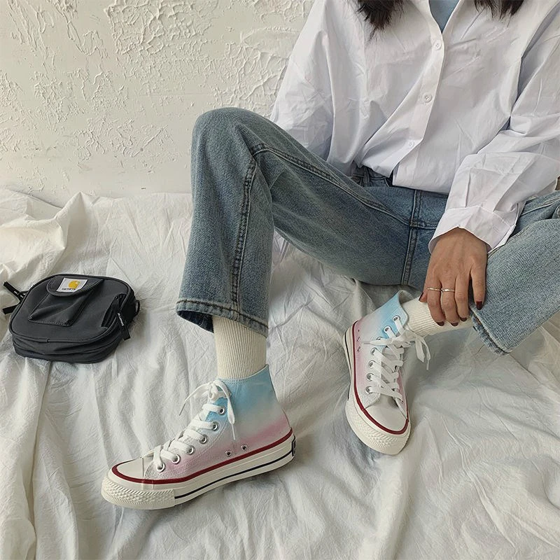 Новинка 2019 дышащие кроссовки QWEDF женские спортивные оригинальные холщовые с