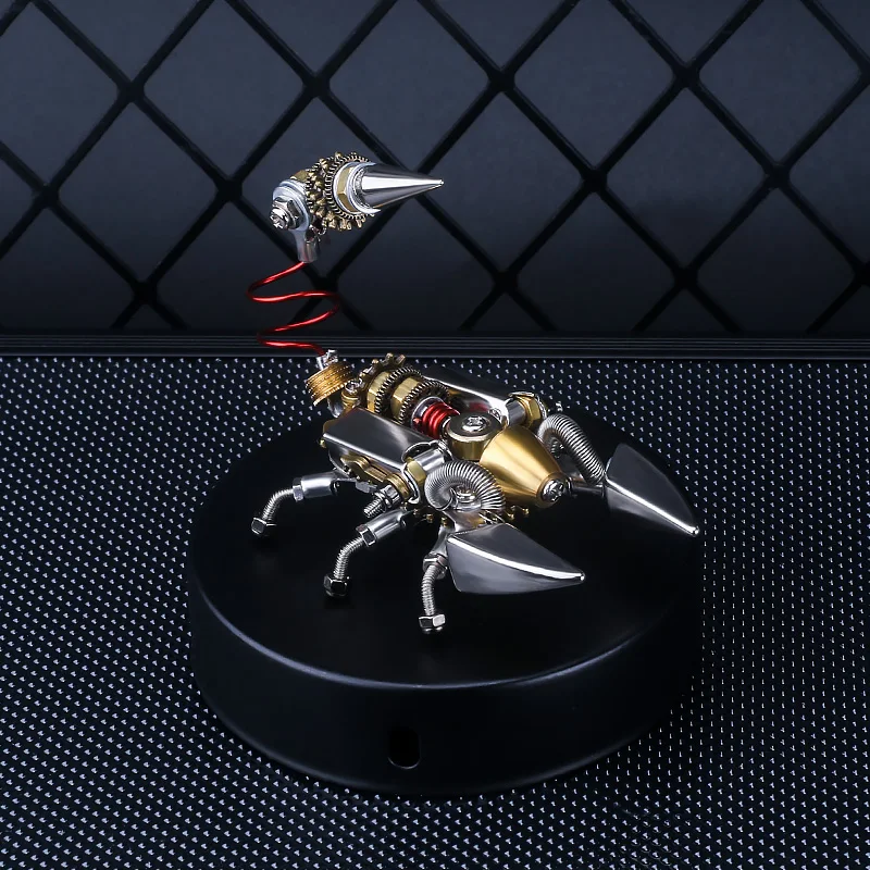 

Металлическая Сборная модель, Жук-Скорпион, трехмерная высокоточная техника ручной работы 3d, подарок для друзей