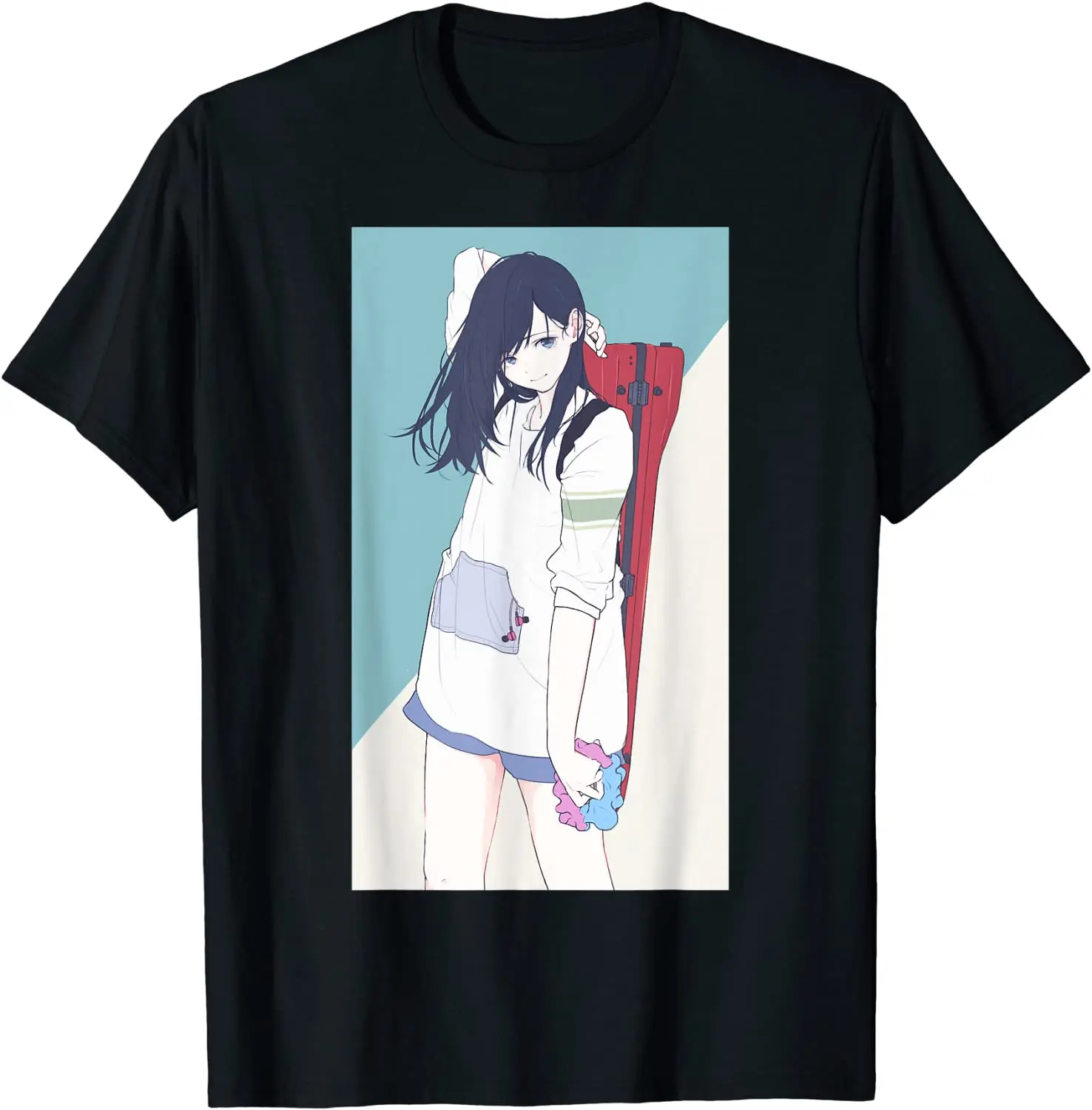 

Anime Girl Lofi Aesthetic Retro 90s Waifu Japanese Otaku T-Shirt