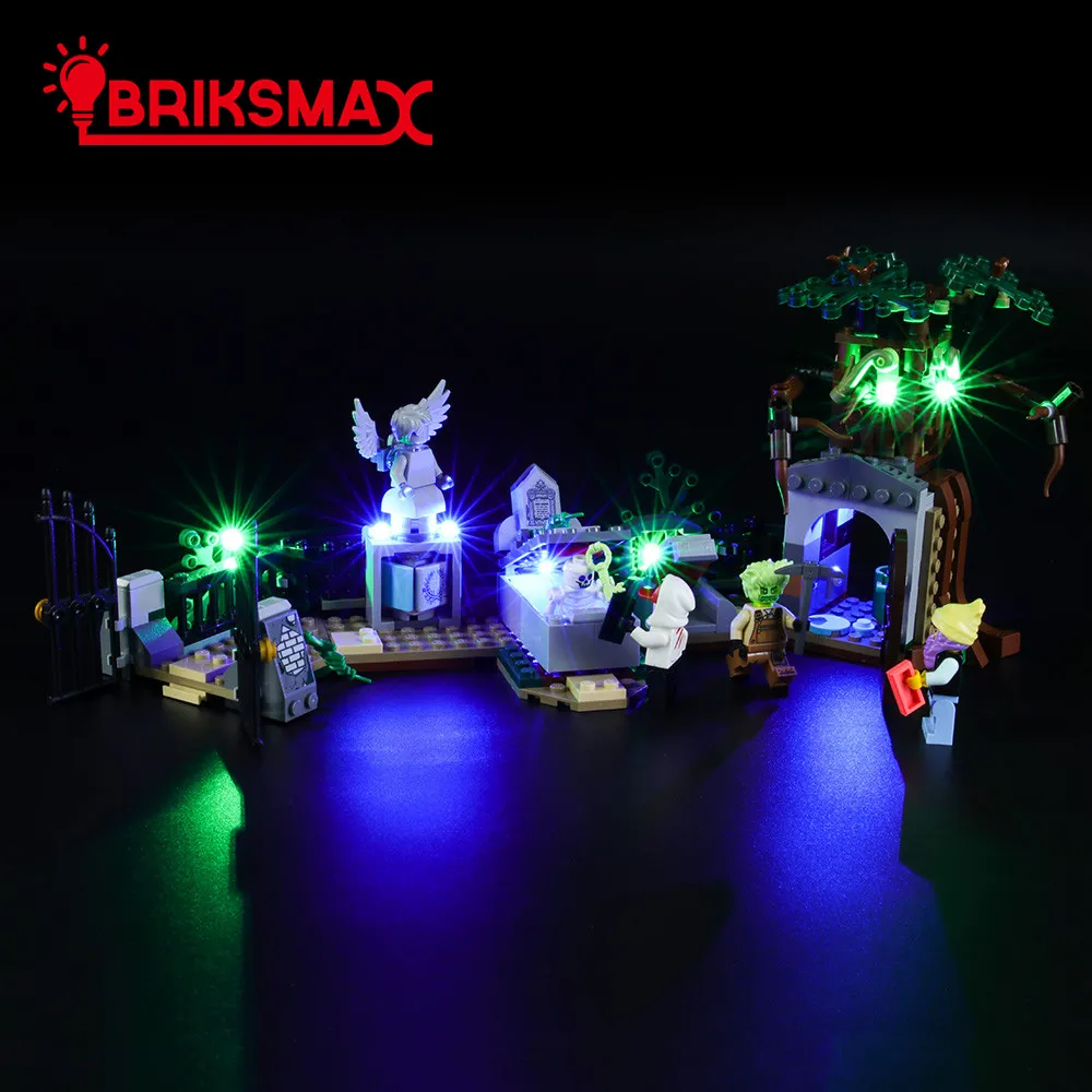 

BriksMax Led Light Kit For 70420 Graveyard Mystery