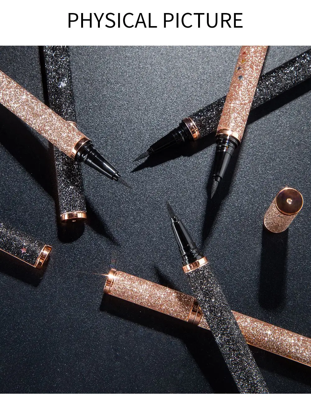 Магнитная жидкая подводка для глаз водостойкая устойчивая к поту самоклеящаяся