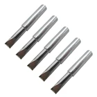 Наконечник для паяльника, искусственная отвертка 5,2 мм, подходит для искусственной кожи, железная насадка без свинца, ручка-карандаш для сварки