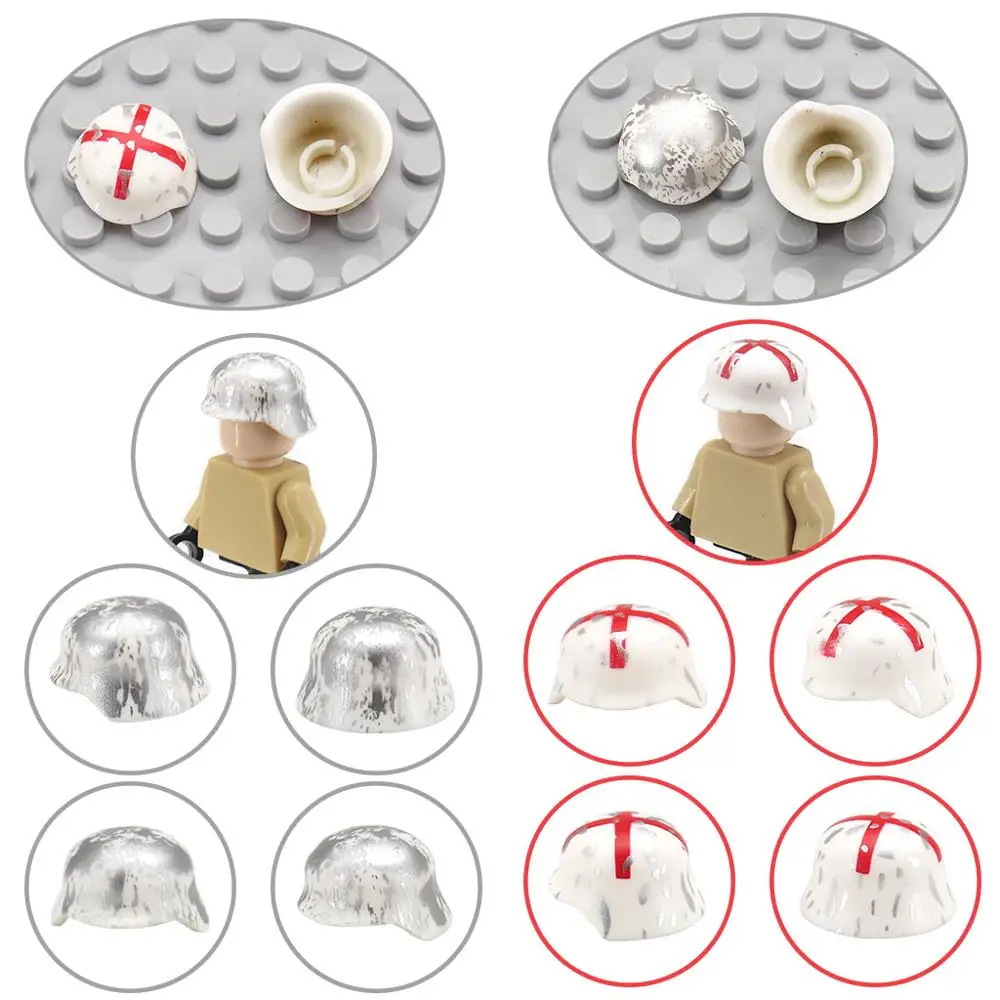 Немецкие военные строительные блоки фигурки оборудование Moc WW2 модель