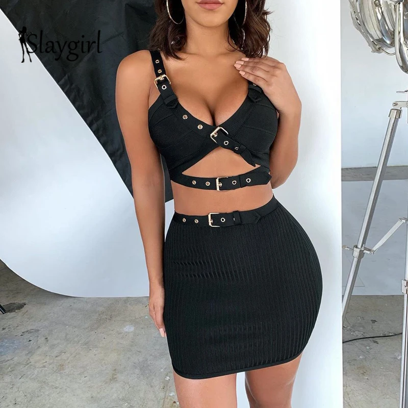 Slaygirl облегающее летнее сексуальное платье для женщин, Клубная одежда, бандажные платья, вечерние облегающие платья без бретелек на молнии, женские платья