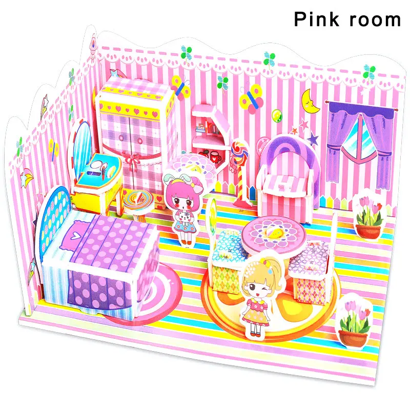 3D Puzzle Foam DIY Fun Board Early Learning Architectural House for Kids Boys Girls Children BM88 | Игрушки и хобби