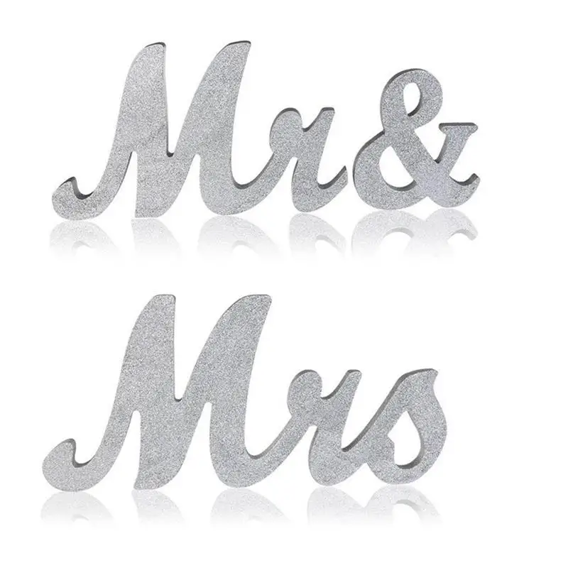 Mr& Mrs знак на заказ Свадебный знак для стола персонализированное белое свадебное оформление фамилия украшение свадебного стола Mr And Mrs знак поставки
