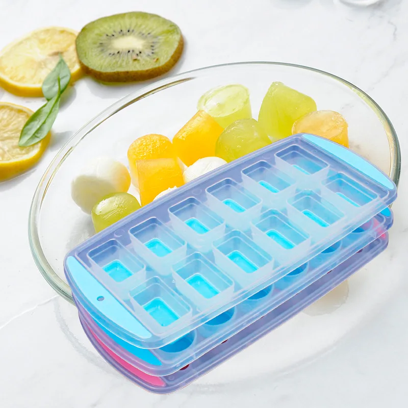 

Silicone Ice Cube Rectangular cylindrical Molds Ice Cube Tray with Lid for Freezer Ice Cream Party Whiskey Cocktail Cold Drink