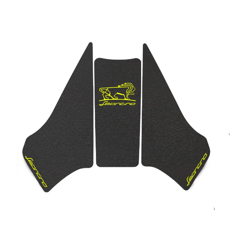 1 комплект Кожаная Мотоциклетная наклейка на коленный захват газовый баллон