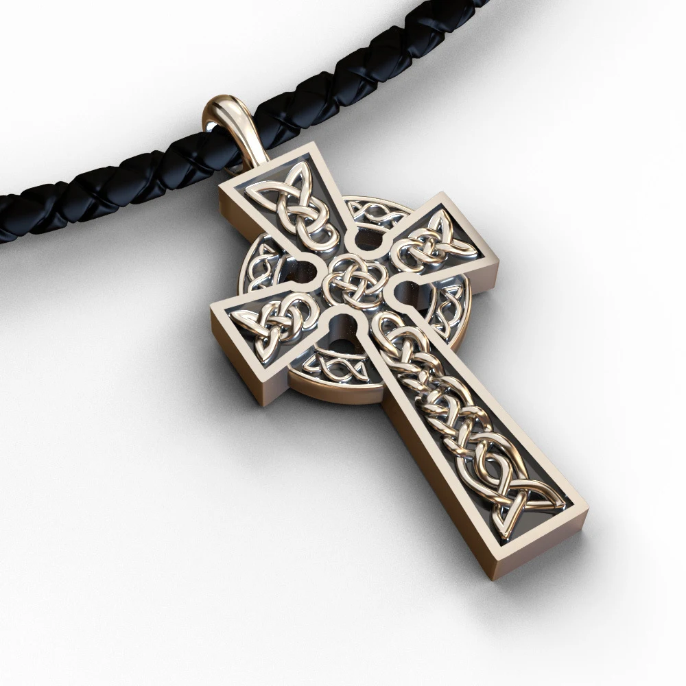

Cross Chain Necklace Vintage Christian Catholic Male Pendant Necklaces For Women Religious Accessories