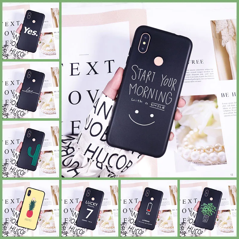 Мягкий силиконовый чехол для телефона с изображением цветов кактуса ананаса Xiaomi