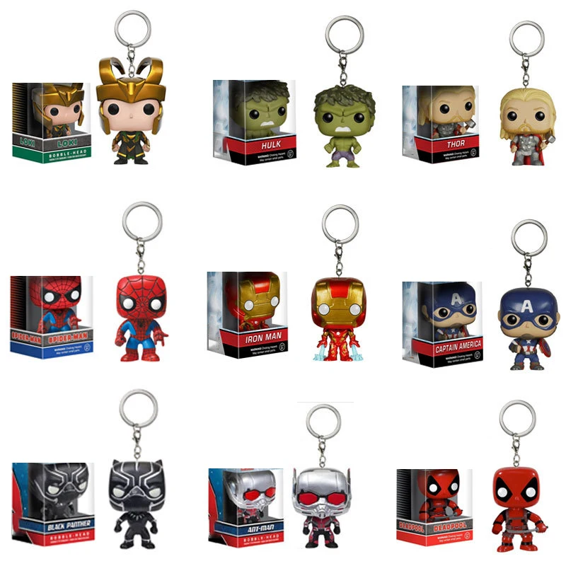 Брелок Funko Мстители: война бесконечности Локи Тор Халк Карманный и брелок экшн