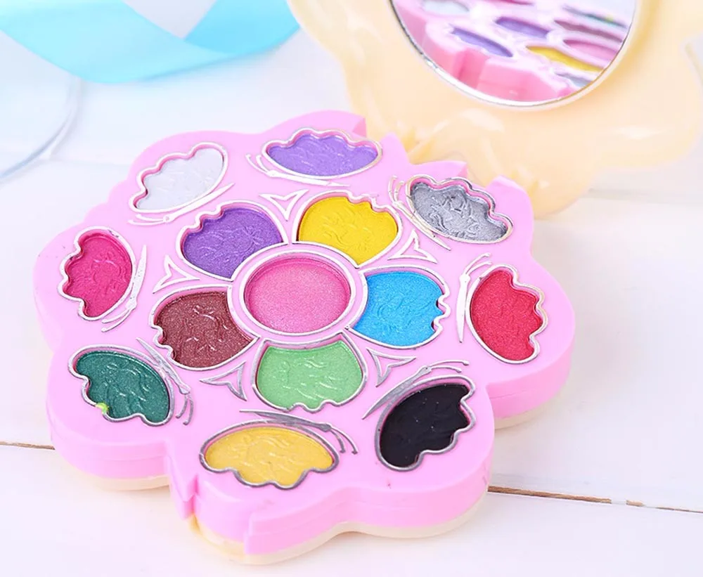 Портативные 5 цветов палета де Сомбра Металлические Блестящие дымчатые глаза