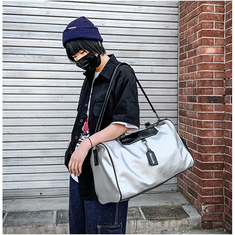 Женская спортивная сумка из искусственной кожи для фитнеса и спортзала