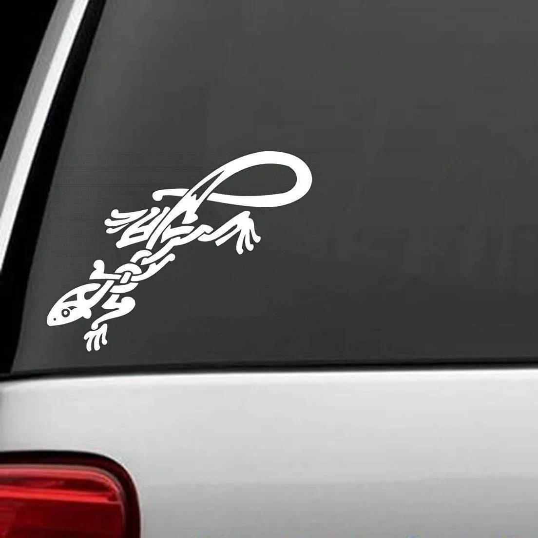 Для броши в виде ящерицы Игуана этническом стиле переводная наклейка для окна