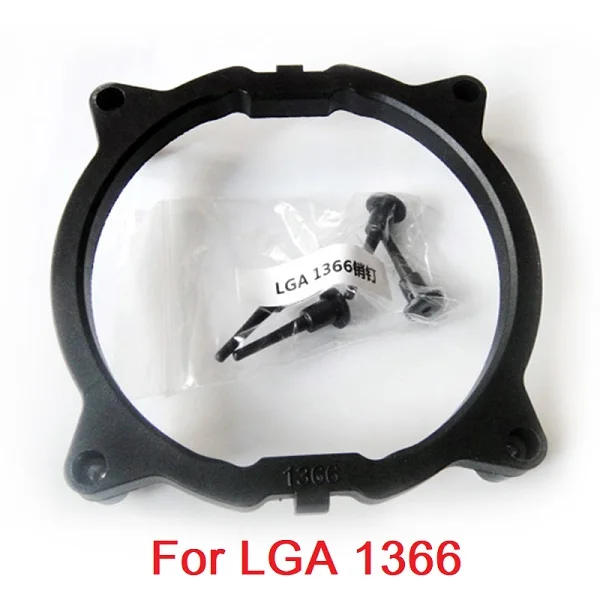 Для гнездо для материнской платы intel LGA 2011 115x1366 cpu cooler кронштейн база cpu fan intall крепление пластиковые стенты рамка - Цвет: For 1366