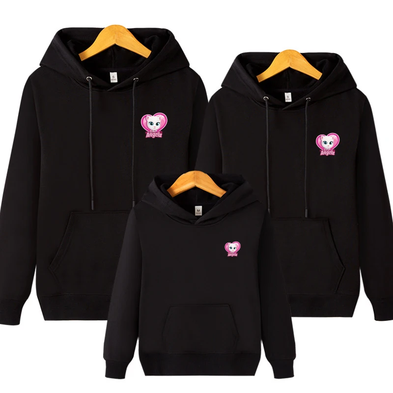 Sudadera con capucha de Tom y Friends para primavera y oto&ntilde;o, ropa a juego con dibujos animados para la familia, trajes familiares-0