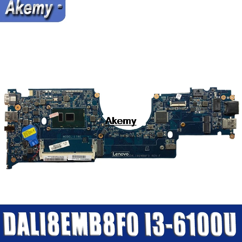 DALI8EMB8F0 FRU 01AV948 для Lenovo ThinkPad YOGA 11E материнская плата ноутбука SR2EU I3 6100U