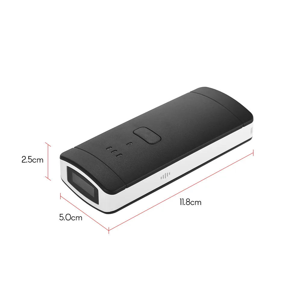 Портативный беспроводной сканер штрих кодов Aibecy 1D ручной считыватель с USB