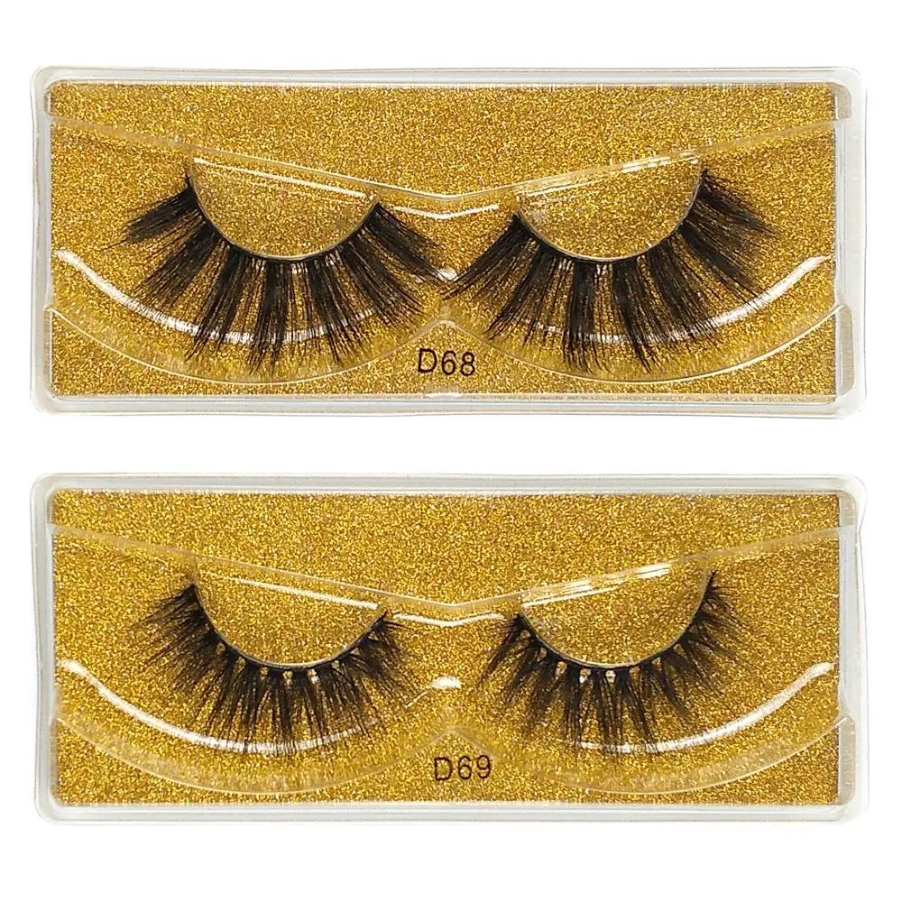 

Wholesale Eyelashes 50/100/200 Pairs 3D Mink Lashes Natural False Eyelashes Makeup Cilios Thick Mink Eyelashes In Bulk