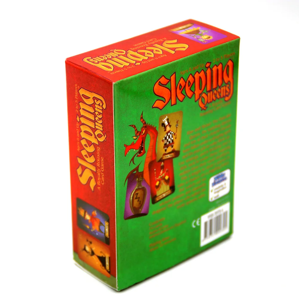 Настольная игра спящие королевы на английском языке 2 5 игроков для семьи подарок