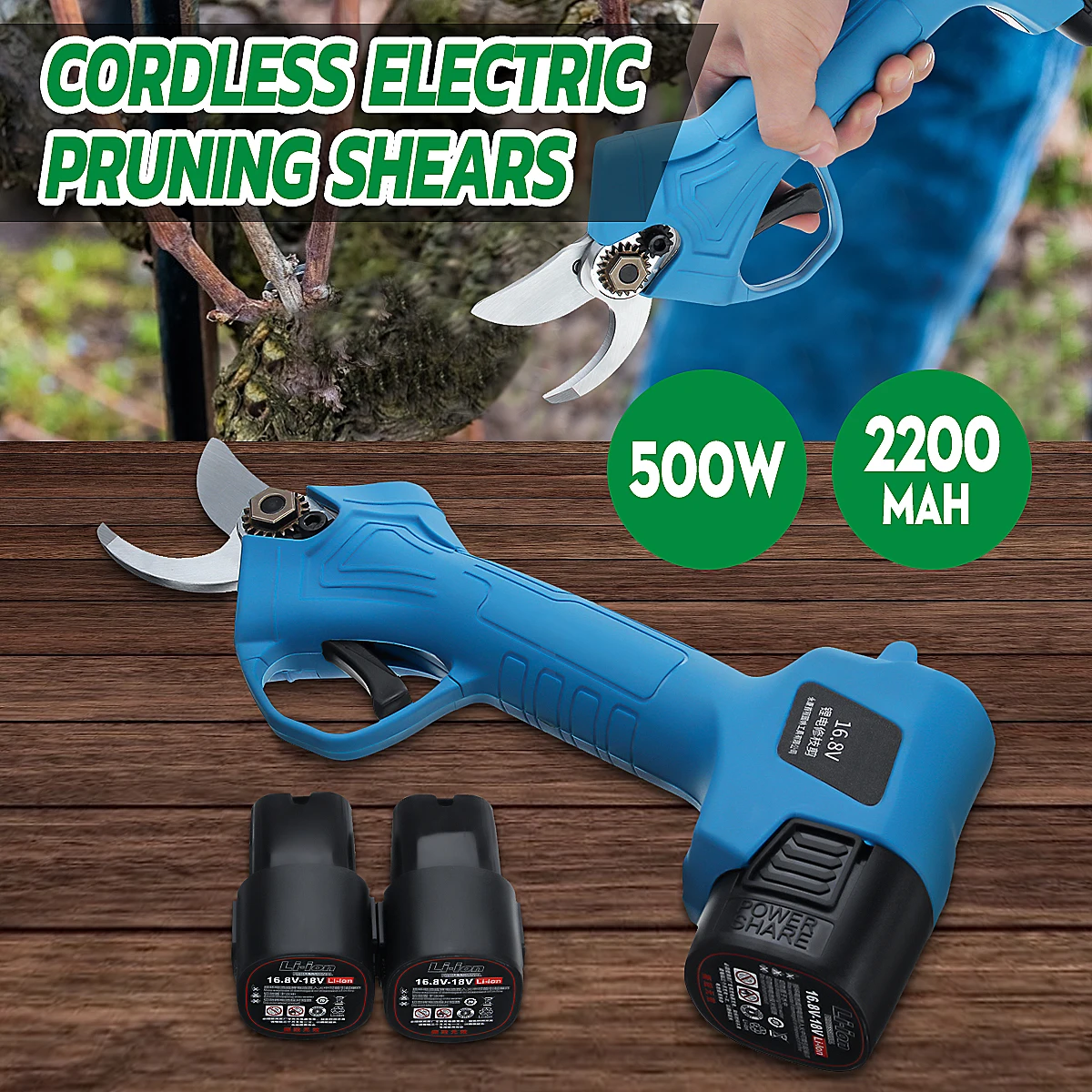 16 8 в перезаряжаемые электрические ножницы для обрезки садовые секатор
