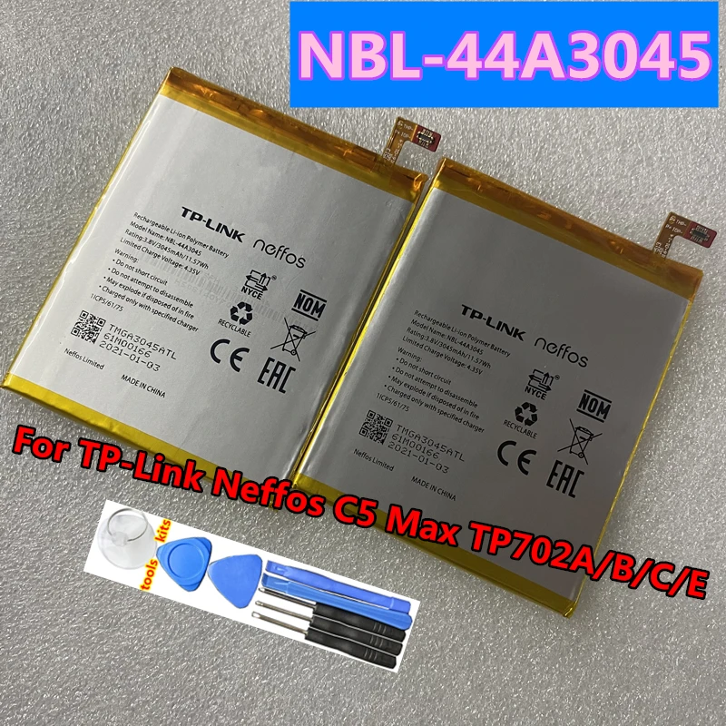Новый оригинальный 3045 мА/ч NBL-44A3045 для TP-Link Neffos C5 Max TP702A TP702B TP702C TP702E батареи |