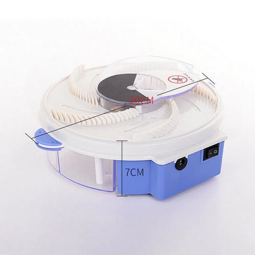 

USB Electric Fly Trap Device Flycatcher Automatic Trapping Food Fly Fly Catcher Insect Pest Flytrap Kitchen Home Type Fly Trap