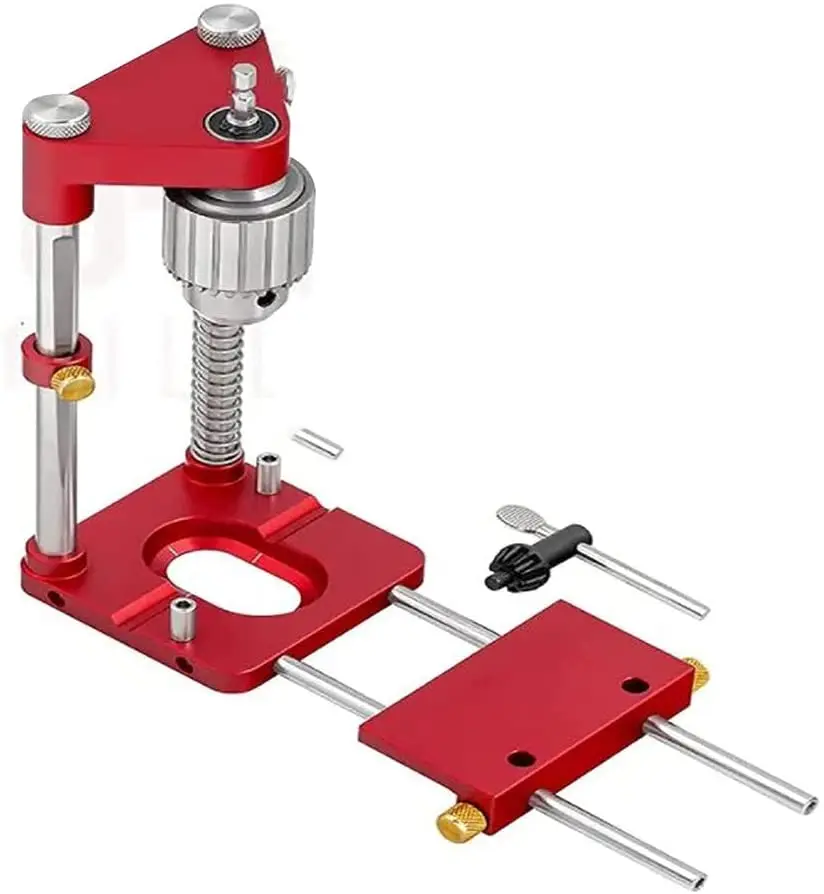 Самостоятельная деревообрабатывающая дрель Портативный сверлильный станок для позиционирования Высокоточный фиксатор на.