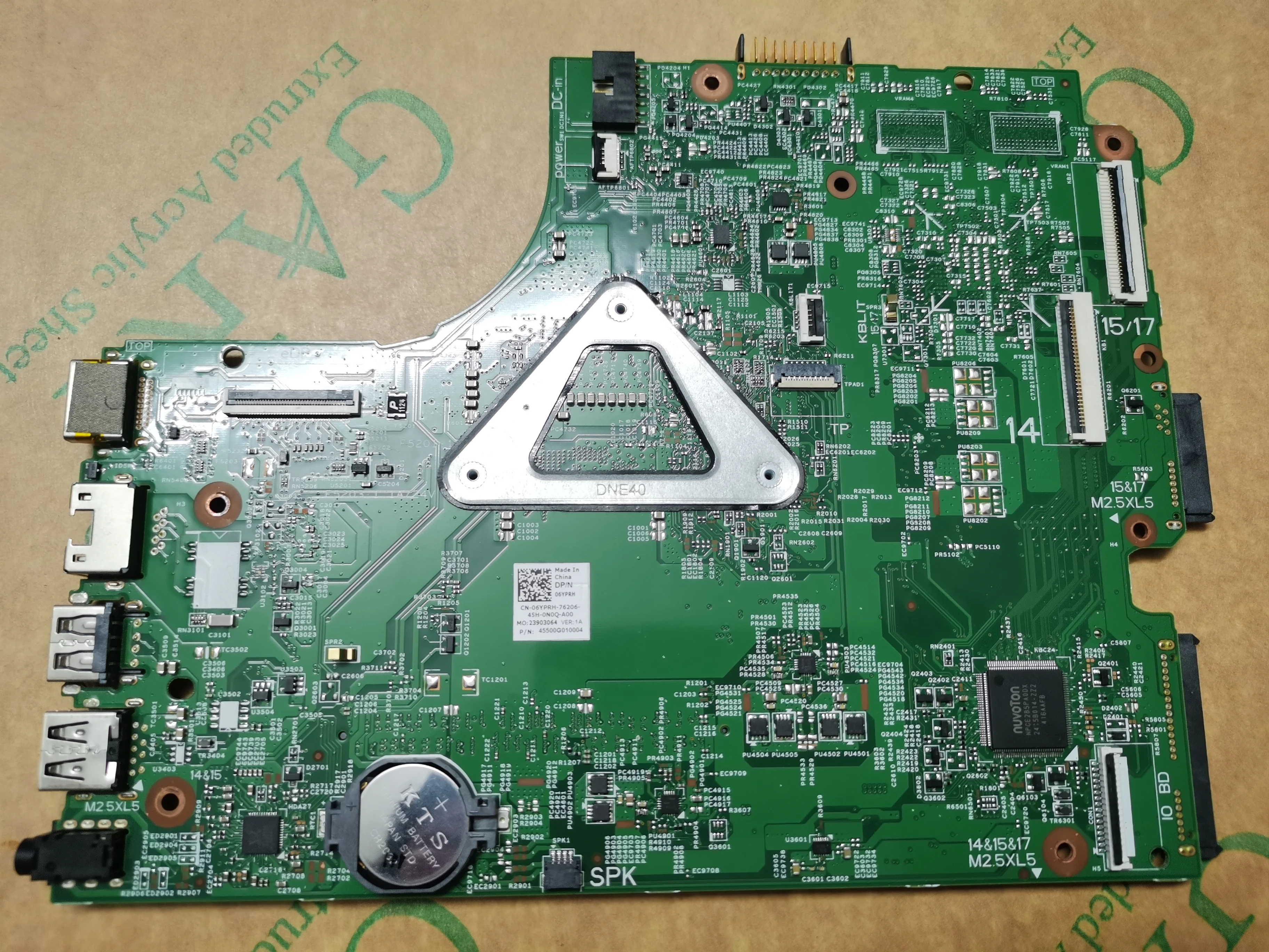 

13269-1 For DELL 3542 For DELL 3442 For DELL 3543 3443 motherboard 13269-1 PWB FX3MC REV A00 motherboard I3 CPU GM work 100%