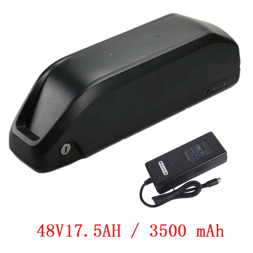Полли 48V17. 5AH samsung Li-Ion Батарея для электрического велосипеда набор для электровелосипеда 48В Батарея для BBS02/BBSHD мотор с 2A Зарядное устройство - Цвет: 48V17.5AH