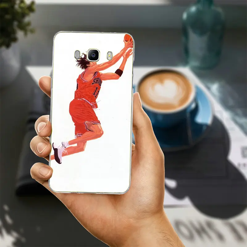 Мягкий чехол из ТПУ для Samsung Galaxy A3 A5 A7 A8 J1 J3 J4 J5 J6 J7 J8 2015 2016 2017 2018 аниме Slam Dunk Kuroko |