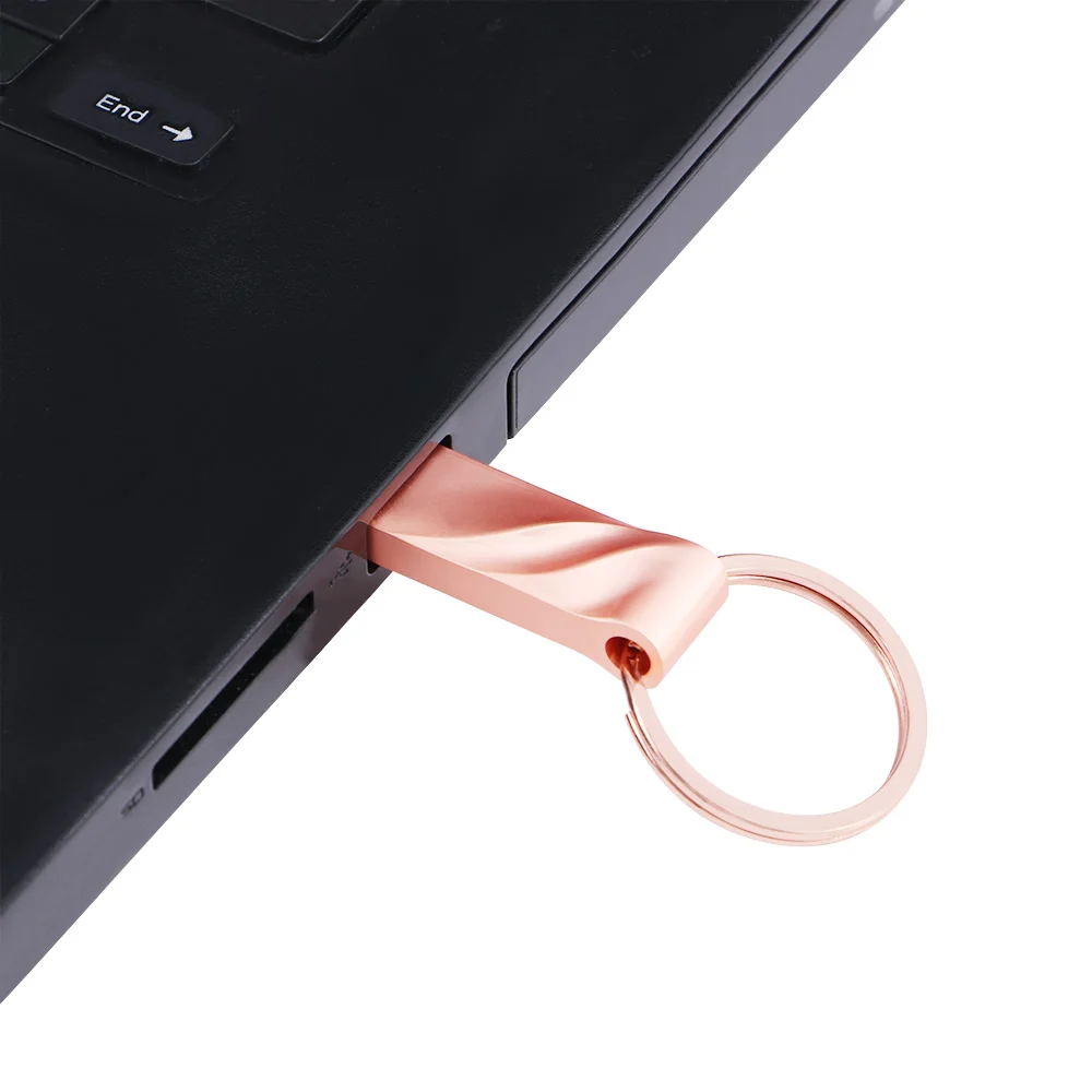 Компьютер USB 3 0 2 ТБ 32 Гб металлический брелок внешнее хранилище U диск карта