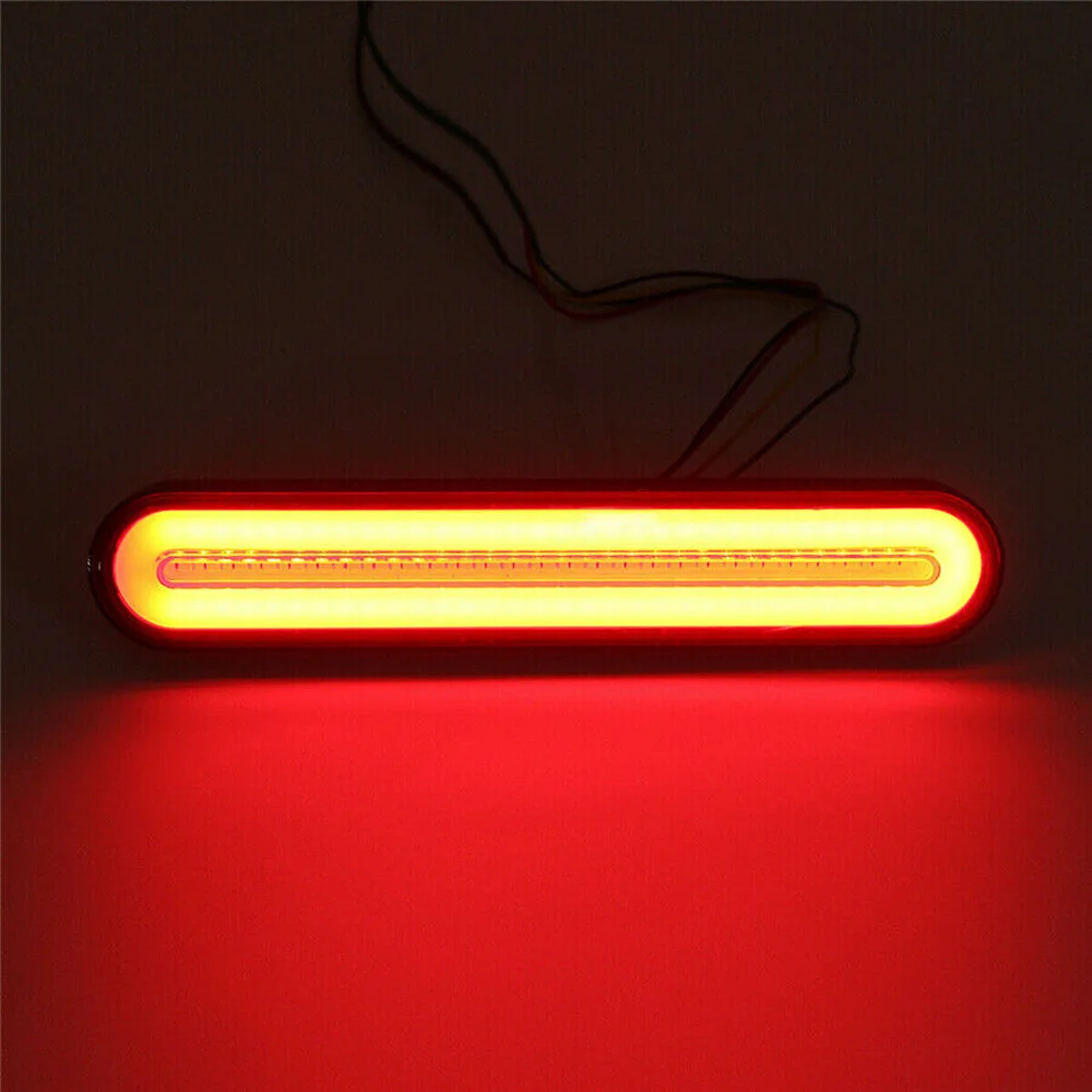 

Rear LED Light 3000K DC12-30V Taillight Turn Signal Halo Ring Replacement Set